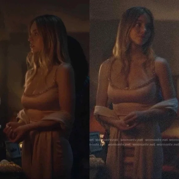 House of CB Cream Midi Dress with Silver Accents - Picture 11 of 12